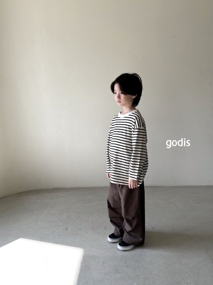 Godis - Korean Children Fashion - #childrensboutique - Four Stripe Track Pants - 5