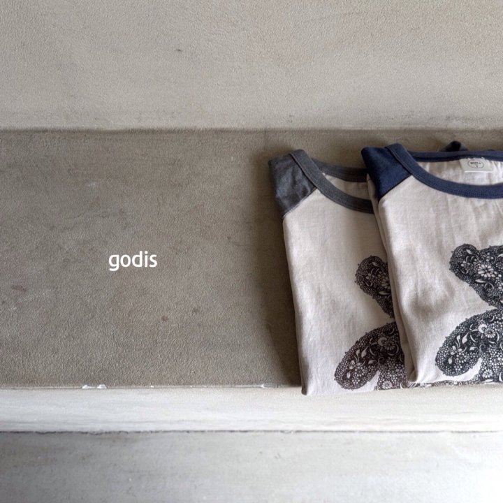 Godis - Korean Children Fashion - #designkidswear - Bare Long Raglan Tee - 7