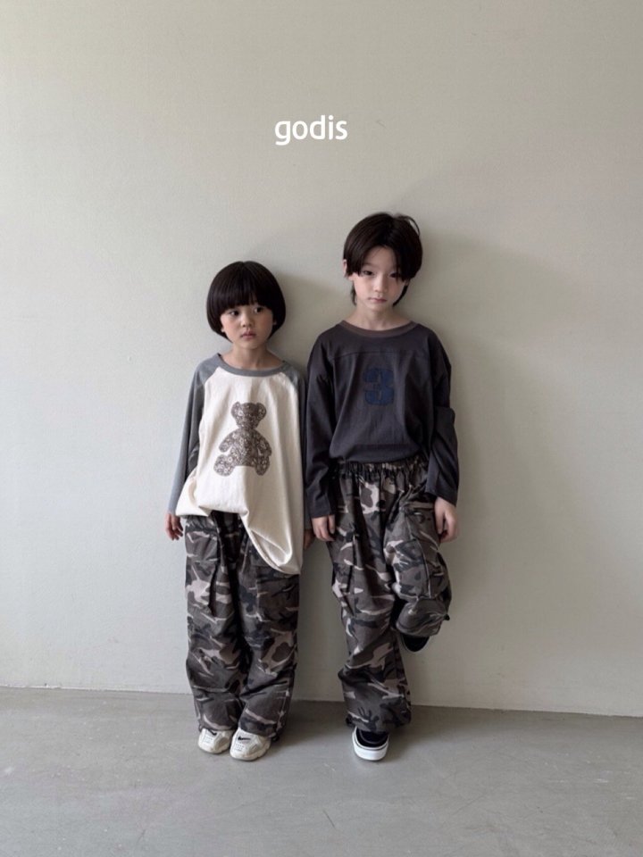 Godis - Korean Children Fashion - #designkidswear - Camo Cargo Pants - 6
