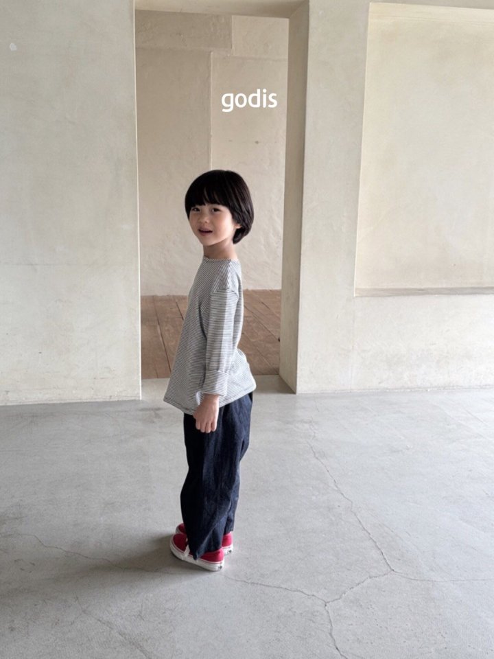 Godis - Korean Children Fashion - #designkidswear - Lined Denim Pants - 12