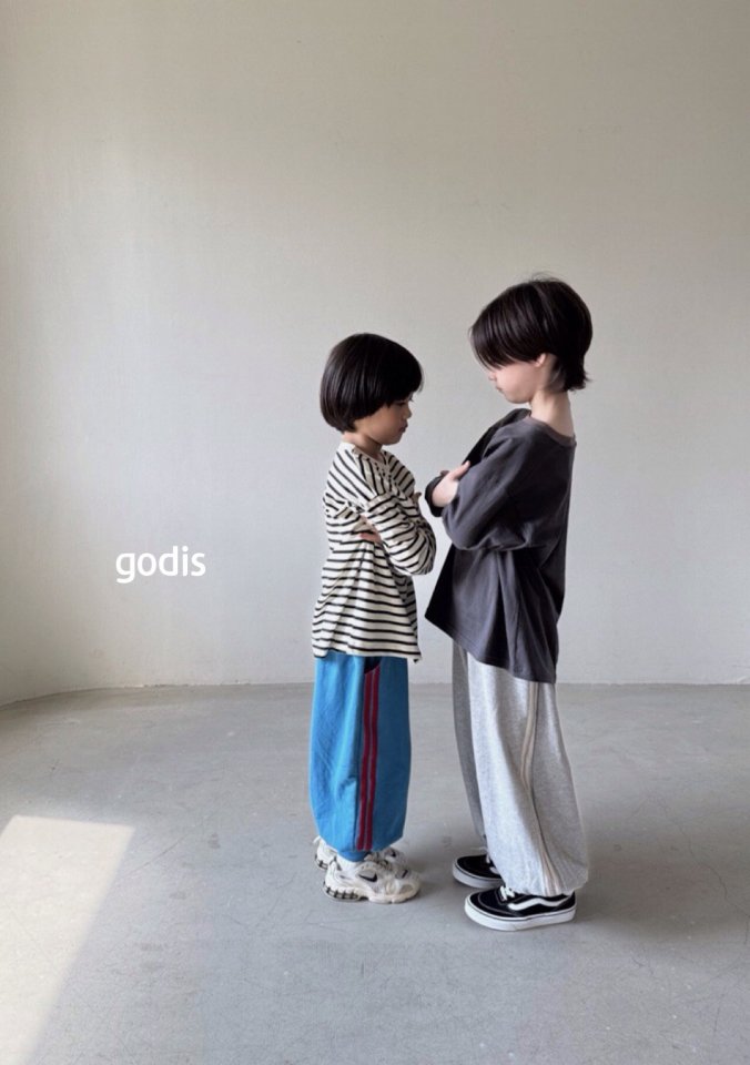 Godis - Korean Children Fashion - #designkidswear - Aladdin Two Stripe Pants - 7