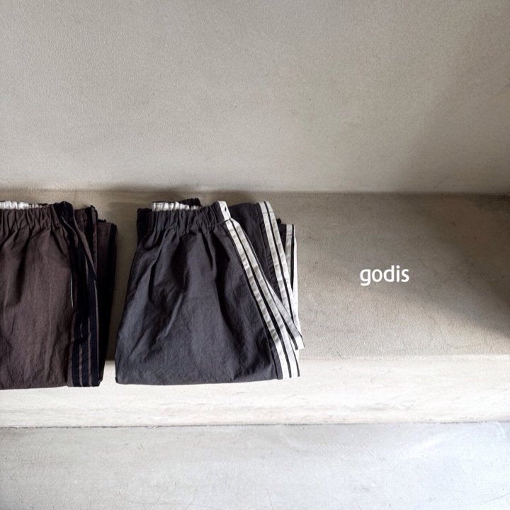 Godis - Korean Children Fashion - #discoveringself - Four Stripe Track Pants - 7