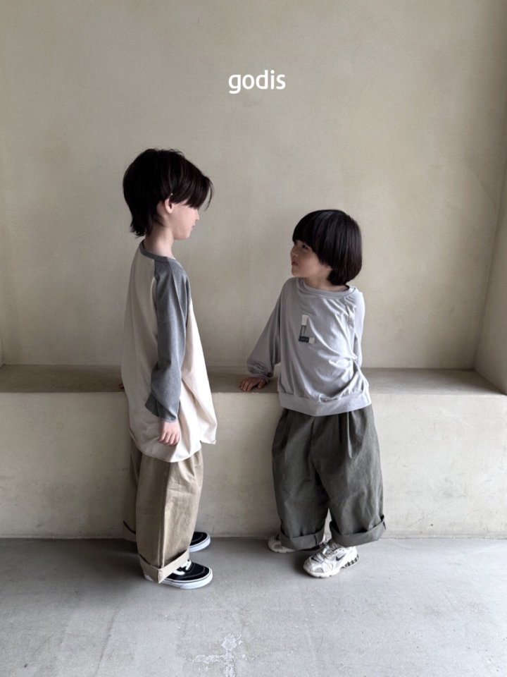 Godis - Korean Children Fashion - #designkidswear - Two Tuck Wide Pants - 4