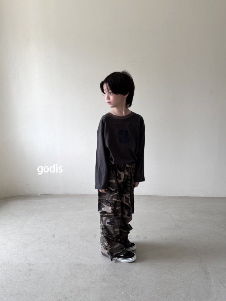 Godis - Korean Children Fashion - #fashionkids - Camo Cargo Pants - 8