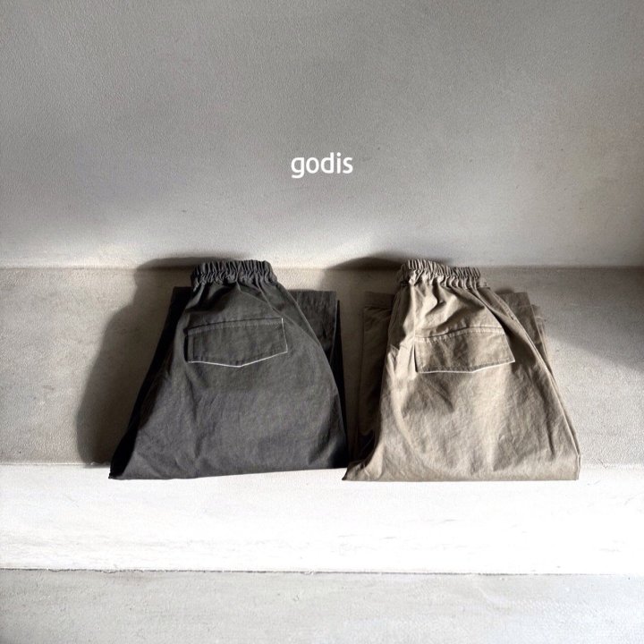 Godis - Korean Children Fashion - #fashionkids - Two Tuck Wide Pants - 5