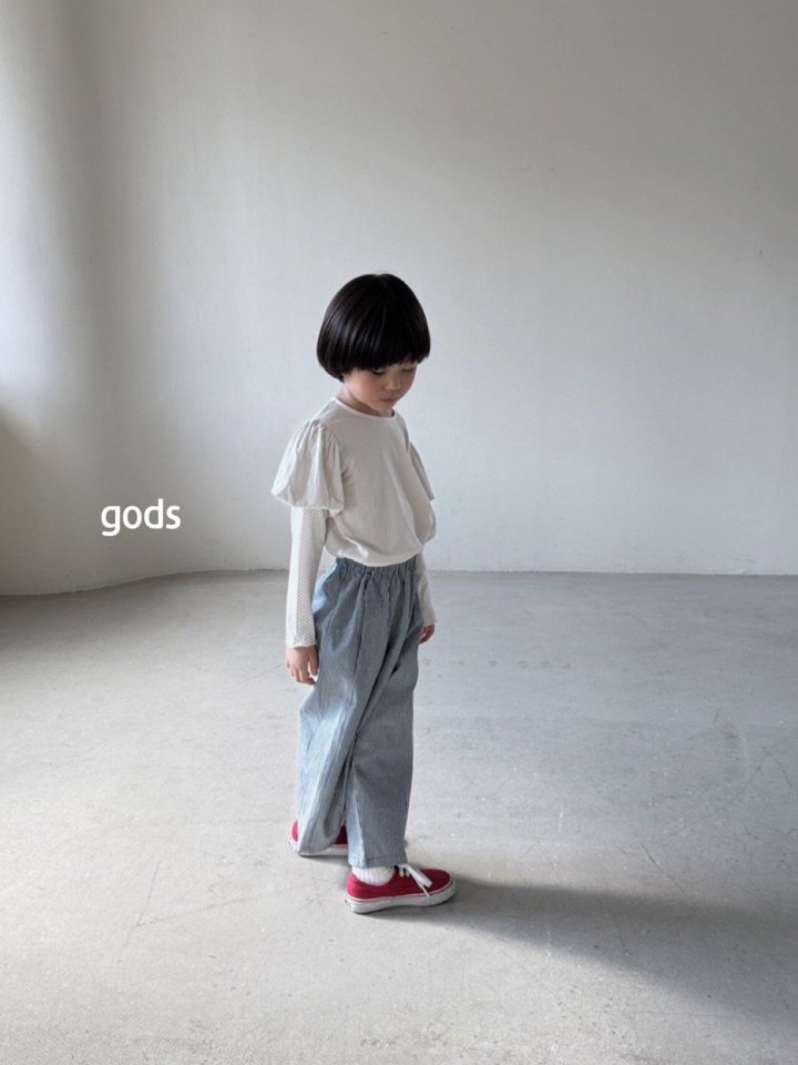 Godis - Korean Children Fashion - #fashionkids - Balloon Layered Tee - 3
