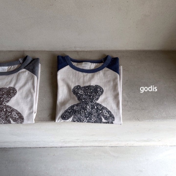 Godis - Korean Children Fashion - #kidsshorts - Bare Long Raglan Tee - 10