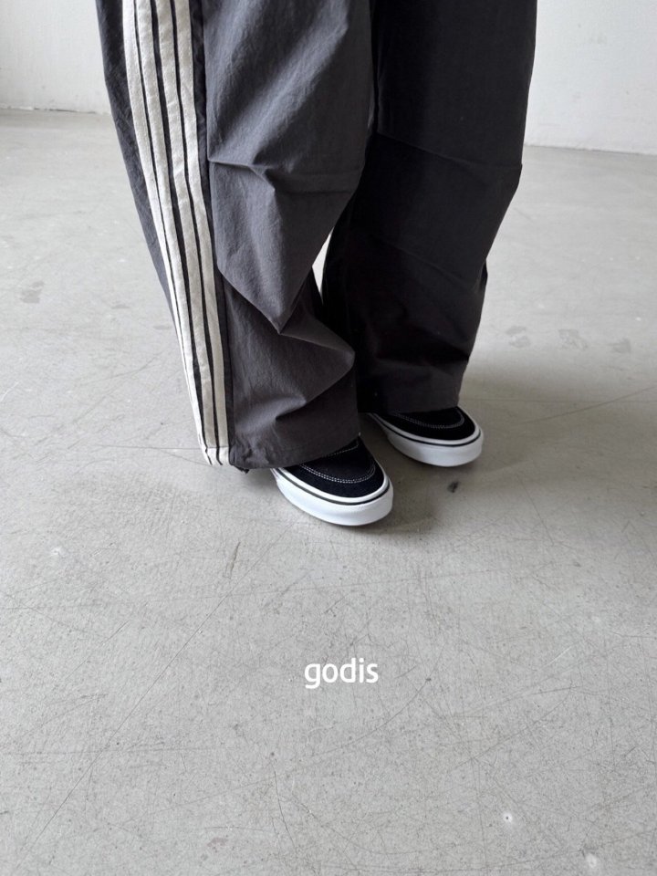 Godis - Korean Children Fashion - #kidsshorts - Four Stripe Track Pants - 9