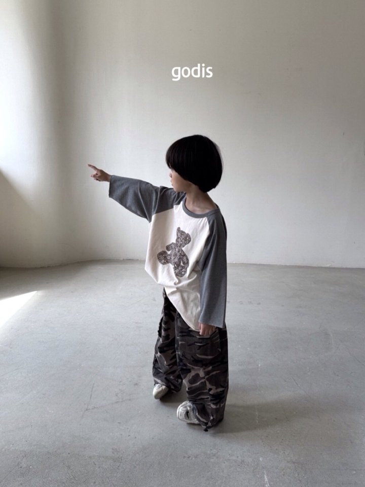 Godis - Korean Children Fashion - #kidzfashiontrend - Camo Cargo Pants - 11