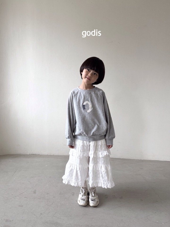 Godis - Korean Children Fashion - #kidzfashiontrend - Embroy Frill Skirt - 9