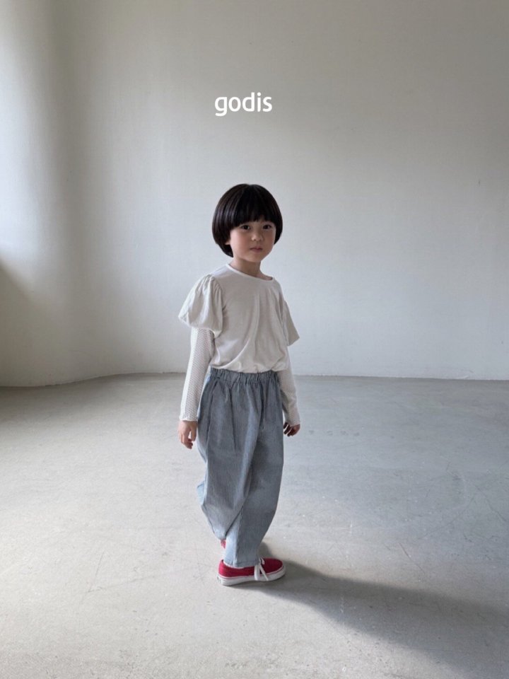 Godis - Korean Children Fashion - #kidzfashiontrend - Balloon Layered Tee - 6