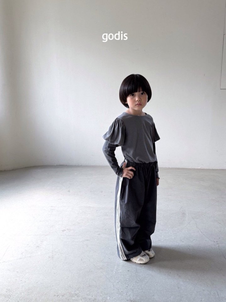 Godis - Korean Children Fashion - #littlefashionista - Balloon Layered Tee - 8