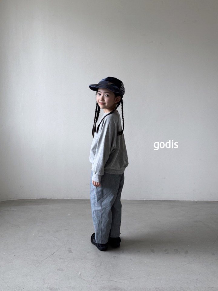 Godis - Korean Children Fashion - #magicofchildhood - Lined Denim Pants - 6