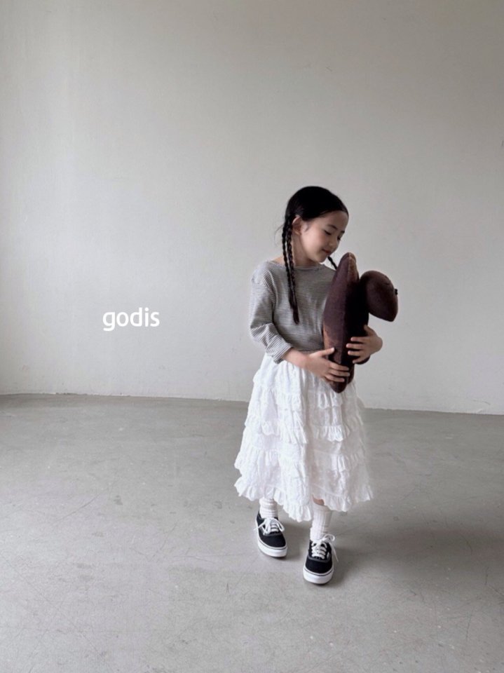 Godis - Korean Children Fashion - #littlefashionista - Mini Stripe Tee - 4