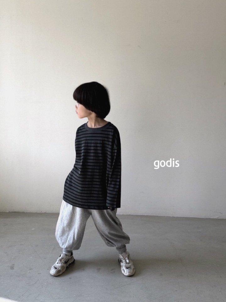 Godis - Korean Children Fashion - #magicofchildhood - Pig Stripe Tee - 3