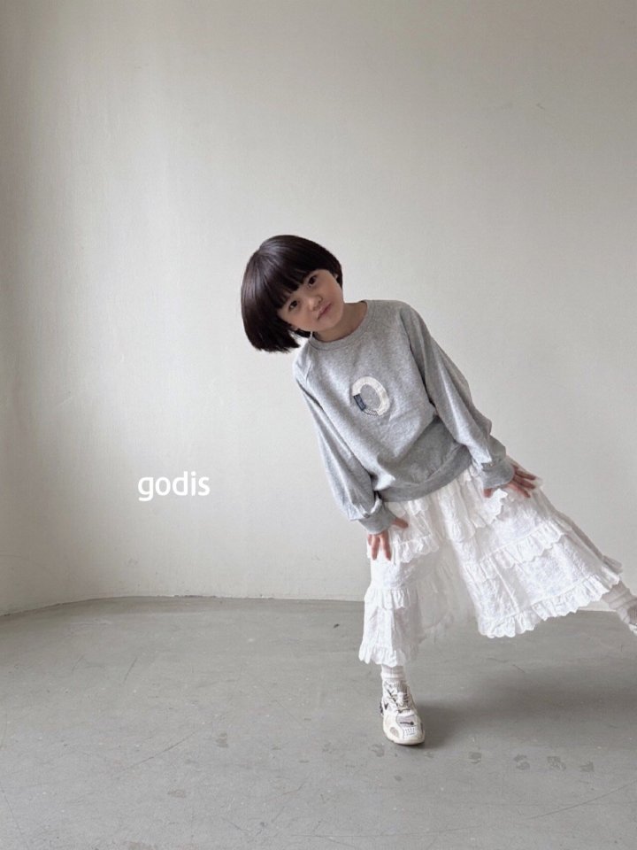 Godis - Korean Children Fashion - #magicofchildhood - Embroy Frill Skirt - 12