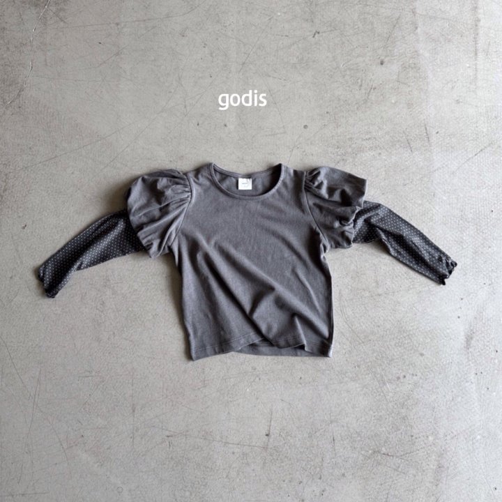 Godis - Korean Children Fashion - #magicofchildhood - Balloon Layered Tee - 9