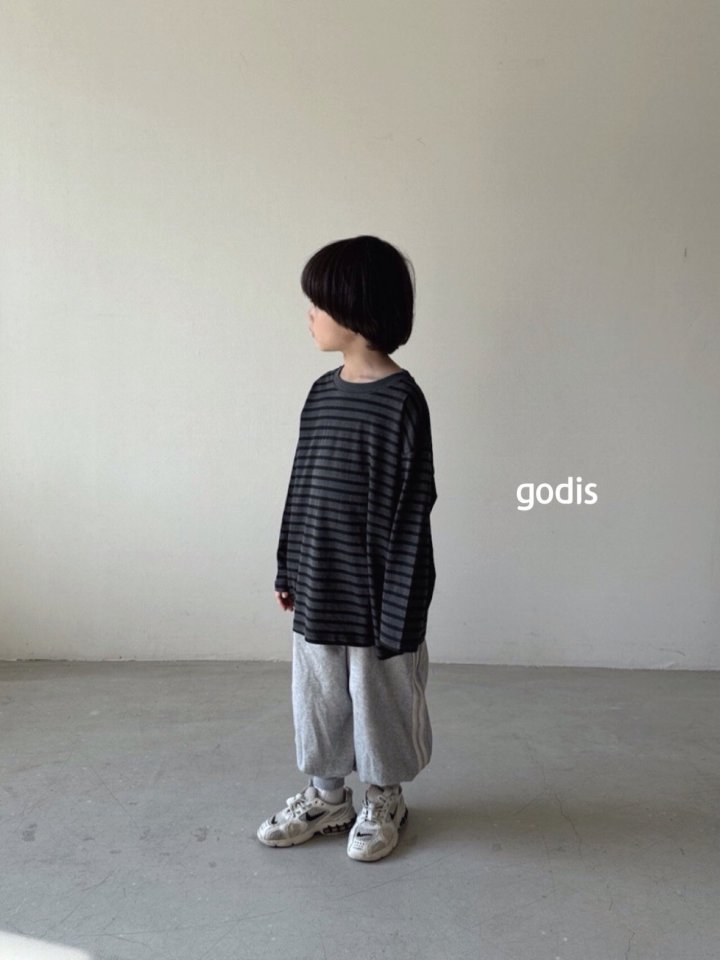 Godis - Korean Children Fashion - #magicofchildhood - Pig Stripe Tee - 4