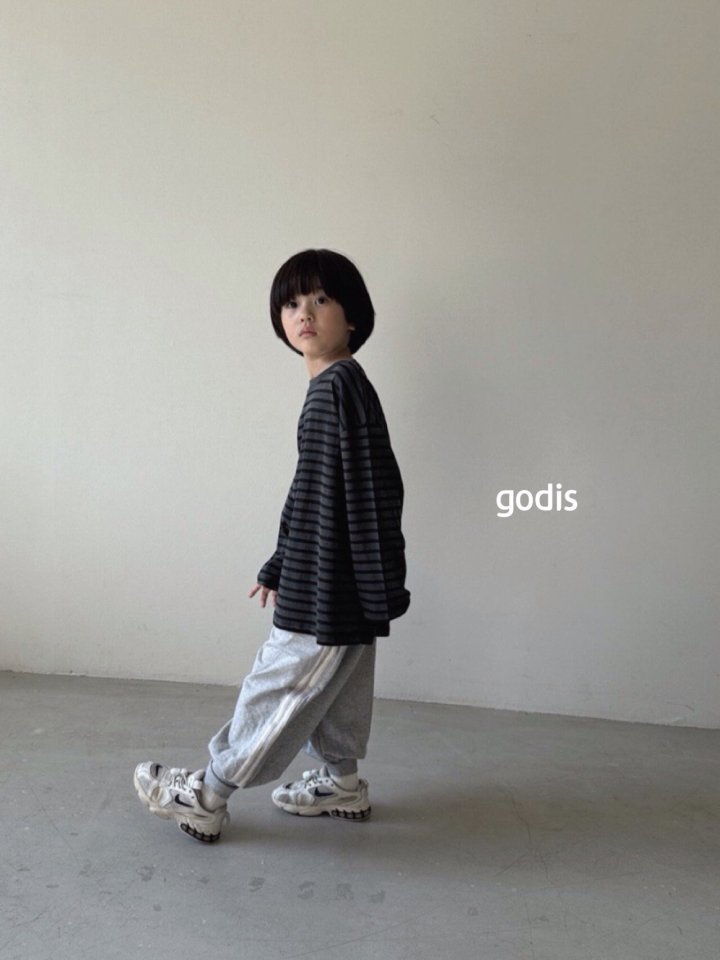 Godis - Korean Children Fashion - #prettylittlegirls - Pig Stripe Tee - 5