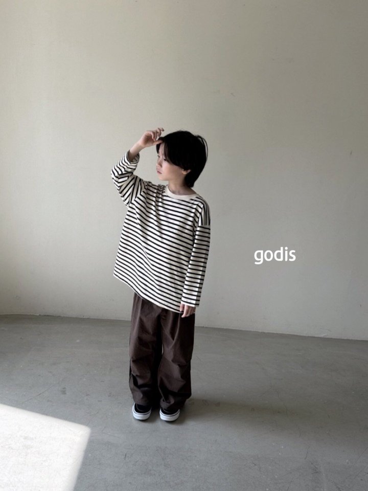 Godis - Korean Children Fashion - #prettylittlegirls - Four Stripe Track Pants - 2