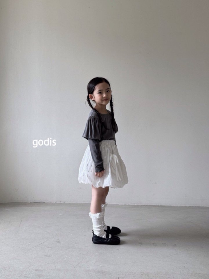 Godis - Korean Children Fashion - #prettylittlegirls - Balloon Layered Tee - 11