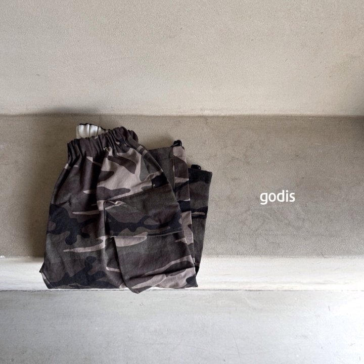 Godis - Korean Children Fashion - #todddlerfashion - Camo Cargo Pants