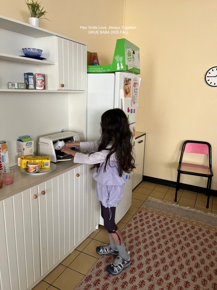Grue Baba - Korean Children Fashion - #childofig - Ribbon Leggings - 5