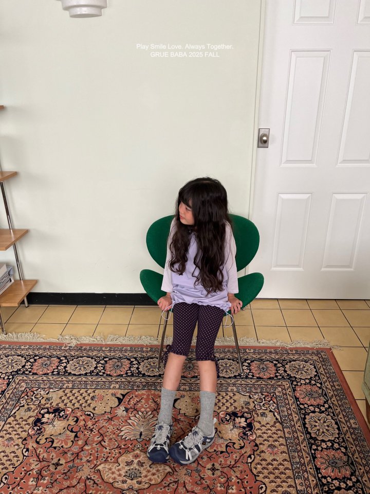 Grue Baba - Korean Children Fashion - #childrensboutique - Ribbon Leggings - 6