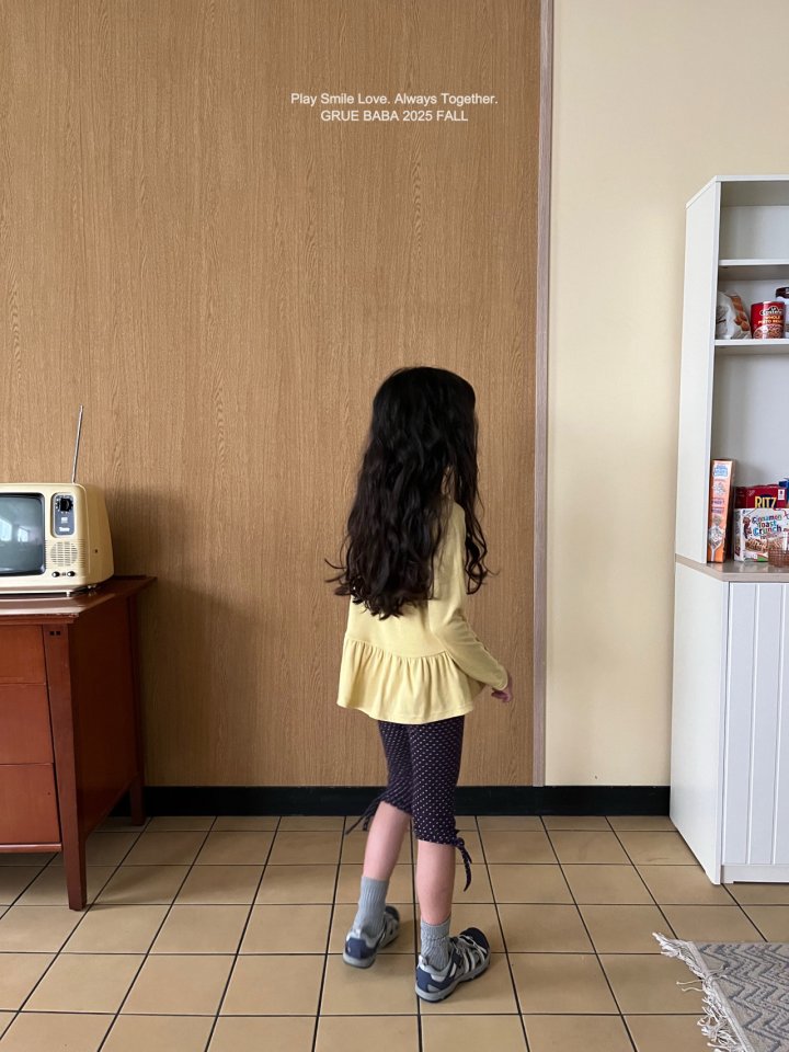 Grue Baba - Korean Children Fashion - #kidsshorts - Ribbon Leggings - 10