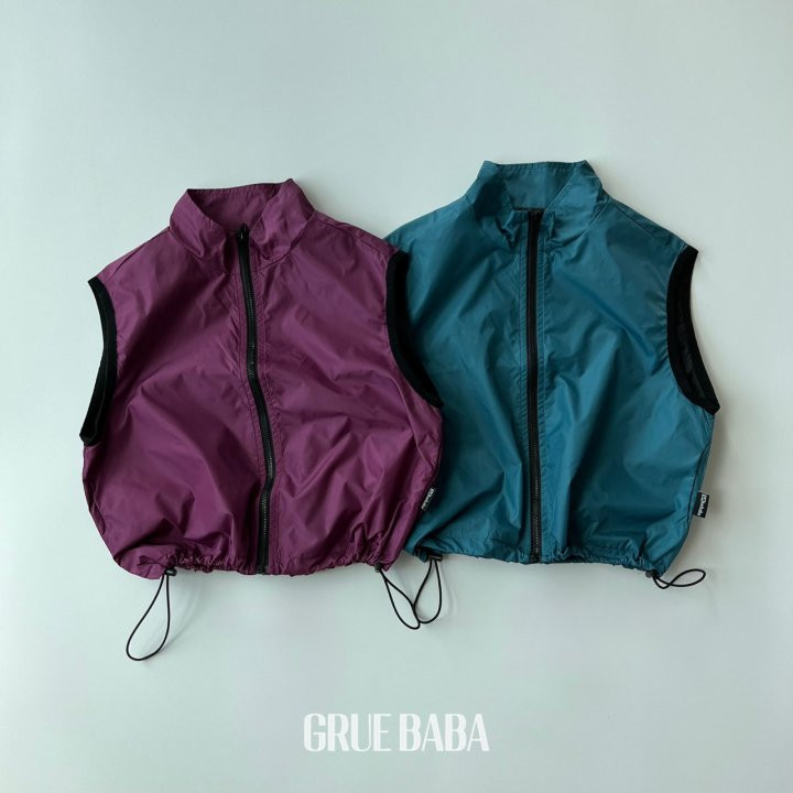 Grue Baba - Korean Children Fashion - #kidsshorts - Crispy Vest
