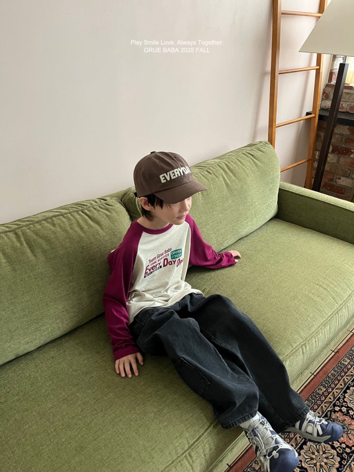 Grue Baba - Korean Children Fashion - #minifashionista - Pocket Denim Pants - 3