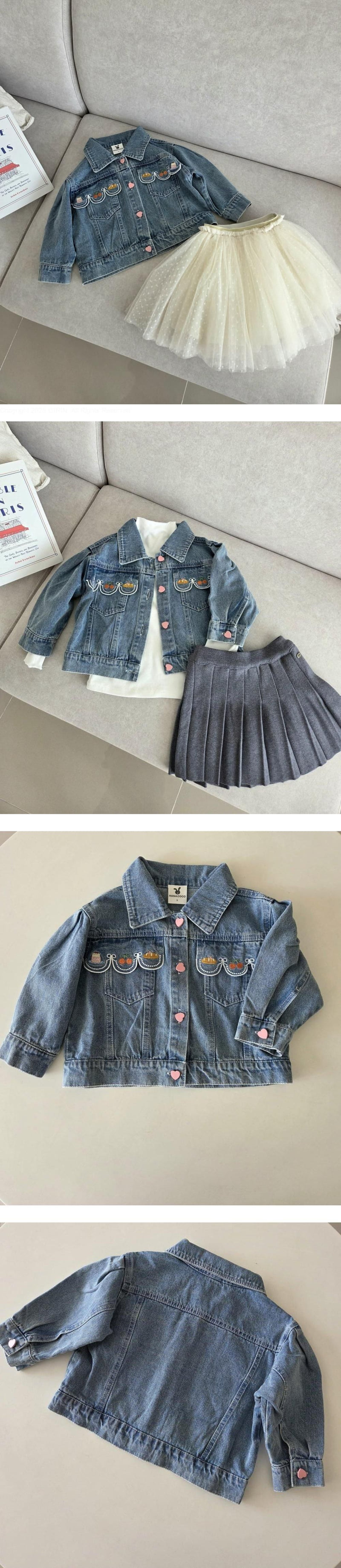 Coco Denim Jacket by Hanacoco for Child - view 1