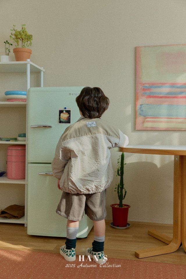 Han's - Korean Children Fashion - #childofig - Bubble Check Jacket - 6