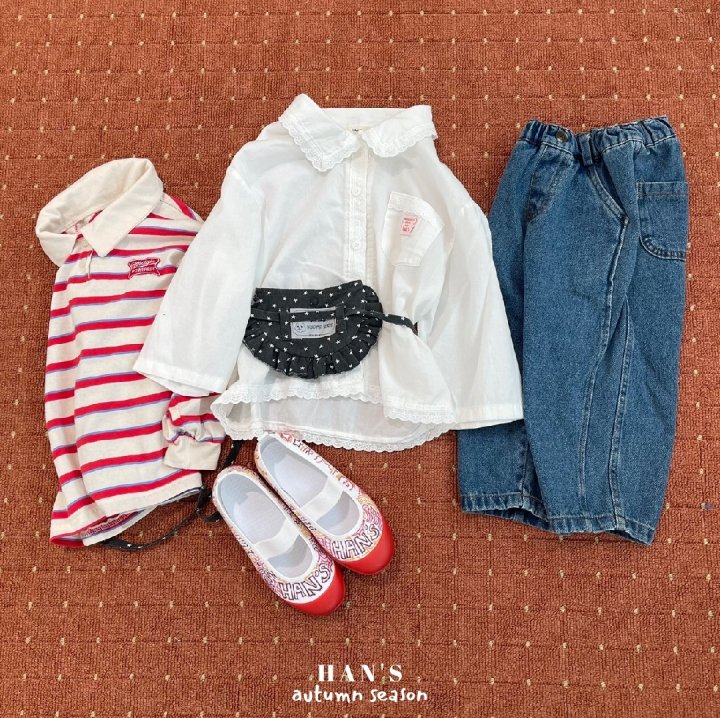 Han's - Korean Children Fashion - #childofig - Lumi Lace Shirt - 11
