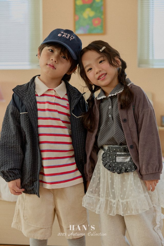 Han's - Korean Children Fashion - #designkidswear - Bubble Check Jacket - 8