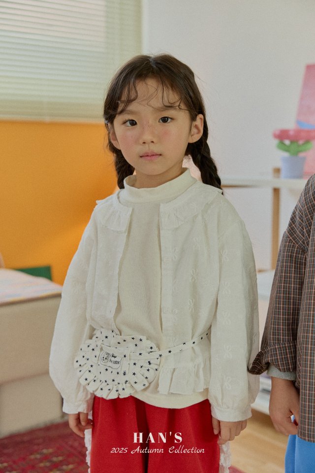 Han's - Korean Children Fashion - #discoveringself - Relax Half Neck Tee - 3