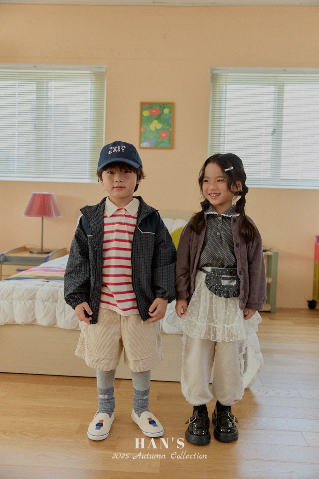 Han's - Korean Children Fashion - #discoveringself - Bubble Check Jacket - 9