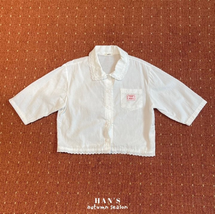 Han's - Korean Children Fashion - #fashionkids - Lumi Lace Shirt
