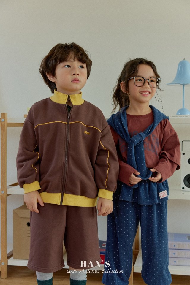 Han's - Korean Children Fashion - #kidsstore - Deco Layered Hoodie - 5