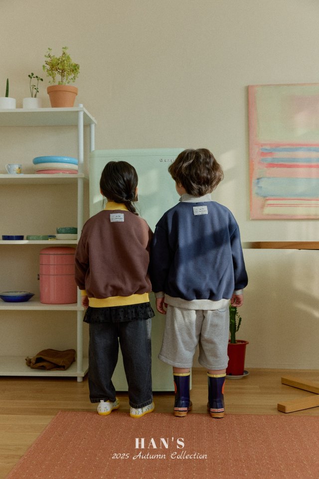 Han's - Korean Children Fashion - #magicofchildhood - Binding Half Neck Zip-up - 6
