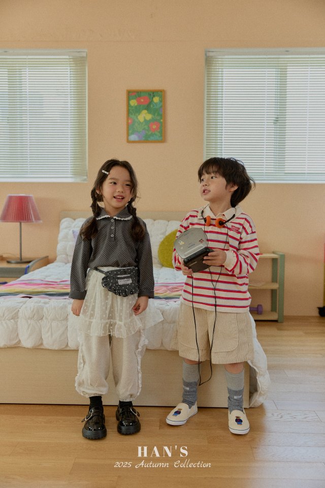 Han's - Korean Children Fashion - #magicofchildhood - Remy Collar Tee - 9