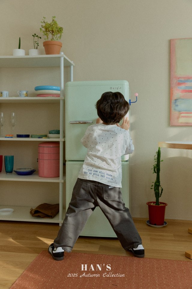 Han's - Korean Children Fashion - #magicofchildhood - Rough Star Tee - 6
