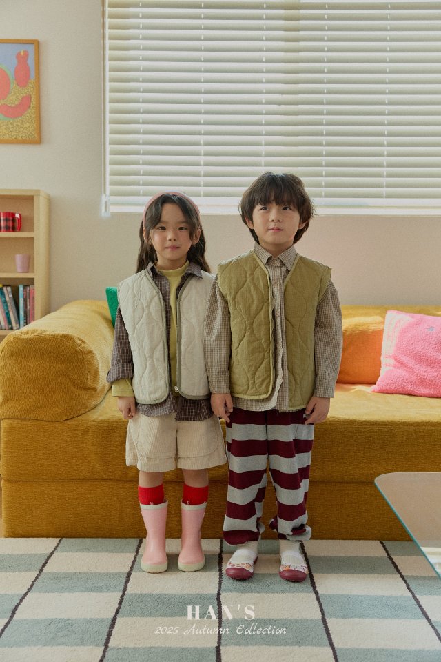Han's - Korean Children Fashion - #minifashionista - Snow Vest (Reversible) - 6