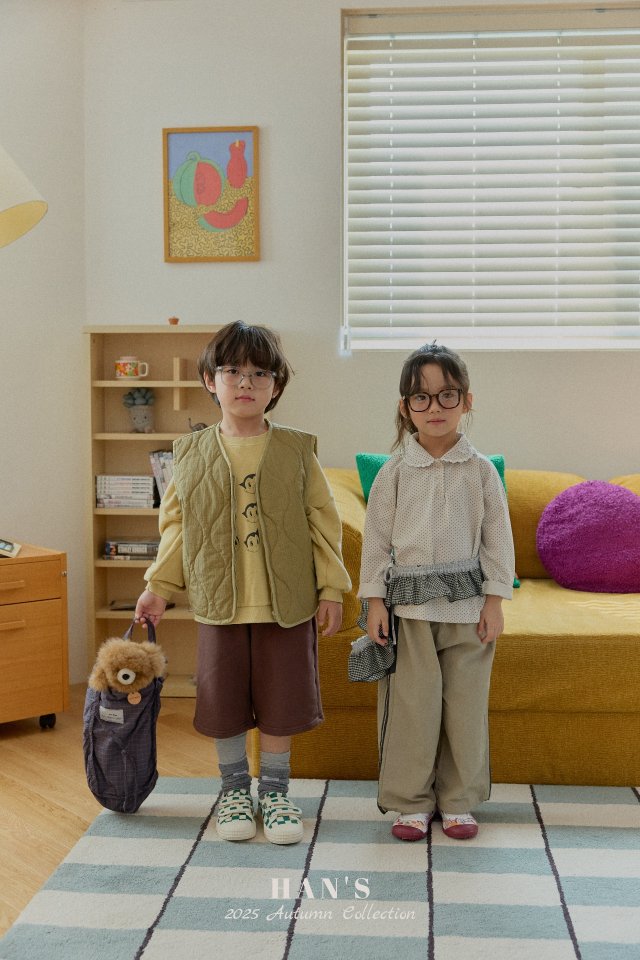 Han's - Korean Children Fashion - #prettylittlegirls - Remy Collar Tee - 11