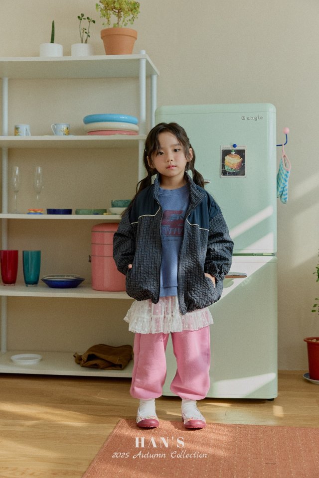 Han's - Korean Children Fashion - #prettylittlegirls - Hello Embroidery Pants - 3