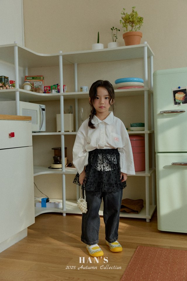Han's - Korean Children Fashion - #prettylittlegirls - Lumi Lace Shirt - 9
