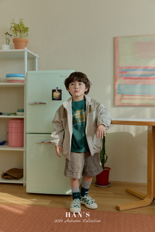 Han's - Korean Children Fashion - #stylishchildhood - Bubble Check Jacket - 5