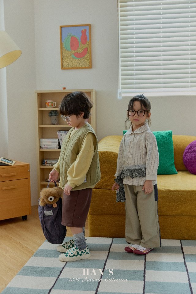Han's - Korean Children Fashion - #todddlerfashion - Remy Collar Tee - 12