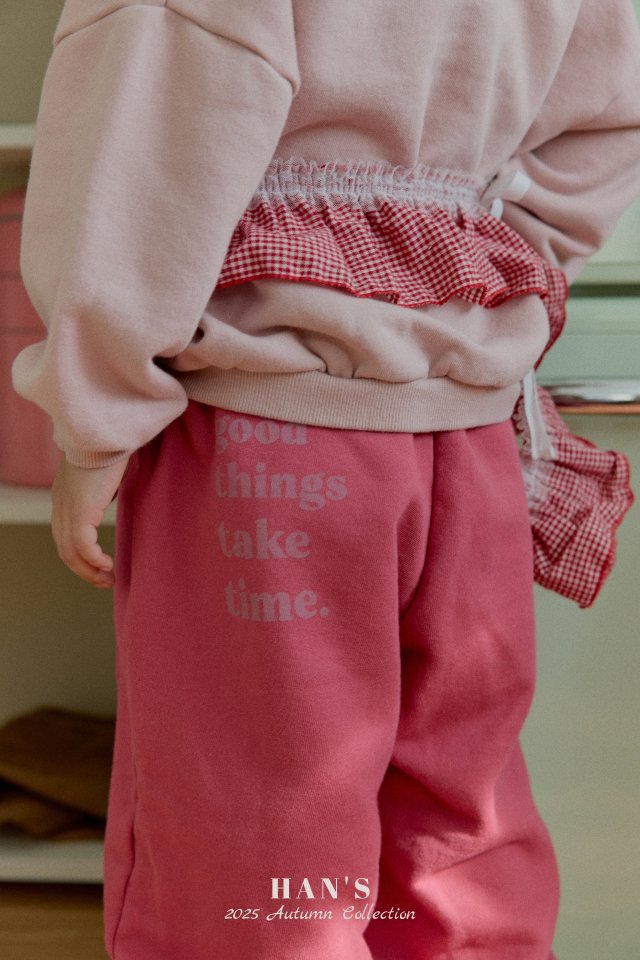 Han's - Korean Women Fashion - #momslook - Think Pintuck Jogger Pants (Adult) - 8