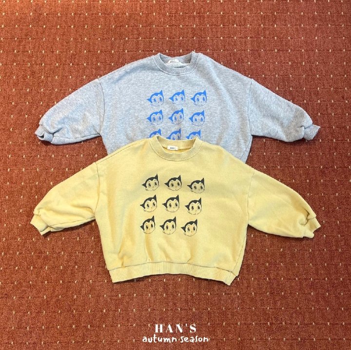 Han's - Korean Women Fashion - #momslook - Atom Sweatshirt (Adult)